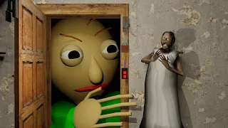 Granny vs Giant Evil Baldi