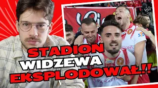 BYŁEM na SZALONYM MECZU WIDZEWA z LEGIĄ