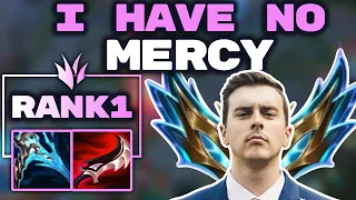 Rank 1 Shaco - Showing NO MERCY In High CHALLENGER GAME!!