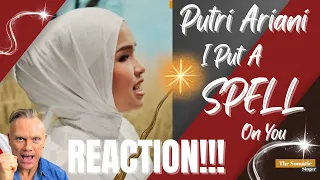 Putri Ariani sings I Put A Spell On You!! Unbelievable performance! TheSomaticSinger REACTS!!!