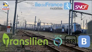 Paris Railway | RER -D /Transilien Saint Denis Stade de France | Euro Express