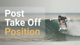 How to Get to your Feet in the OPTIMAL Position - The Post Take Off Position - How to Surf