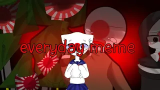 || Everyday meme || countryhumans || japan and empire japan ( japan family ) 😅