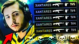 XANTARES Top 5 Most IMPOSSIBLE Clutches Of All Time - Every XANTARES 1v5 & 1v4 In CSGO History!