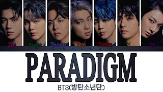 [Request #11] How would BTS sing “PARADIGM” by ATEEZ (Color Coded Lyrics Kan/Rom/Eng)