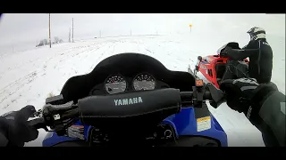Yamaha Vmax-4 800 and SRX 700 Trail Ride