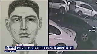 Pierce County rape suspect arrested | FOX 13 Seattle