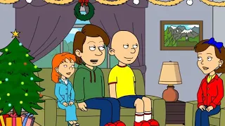 Caillou’s Christmas and gets grounded (REUPLOAD)