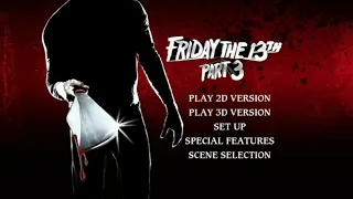 Friday the 13th Part 3 (1982) DVD Menu