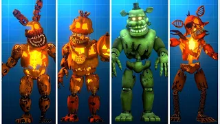 FNAF Halloween Animatronics - FNAF AR Workshop Animations