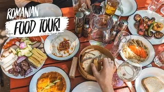 Delicious ROMANIAN FOOD TOUR! - Bucharest, Romania