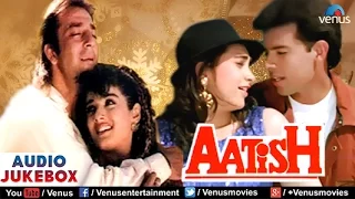 Aatish Audio Jukebox | Sanjay Dutt, Raveena Tandon, Karishma Kapoor |