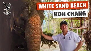 White Sand Beach ist verschwunden auf Koh Chang in Thailand