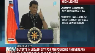 WATCH: Duterte jokes his P130K salary not enough for 2 families