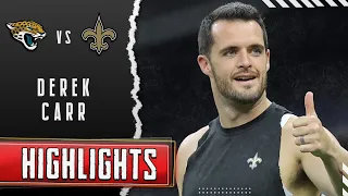 Derek Carr Throws for 300+ Yards vs Jags | Week 7 Highlights