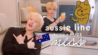 stray kids aussie line being a mess