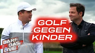 Golf gegen Kinder - Chris & Martin Rütter auf dem Golfplatz | Darf er das? Live! Die Chris Tall Show