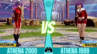 Athena 2000 Vs Athena 1999 💖 KOF XV