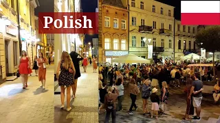 Poland, Lublin Night Walk - Nocny spacer po Lublinie - 4K HDR [ 2024 walking tour ] Europe