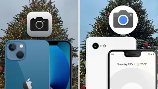 Cравнение камер Iphone 13 и Pixel 3 xl