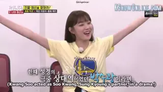 [ENG] RUNNING MAN Episode 304 - Lee Sung Kyung called Kwang Soo "Park Soo Kwang"