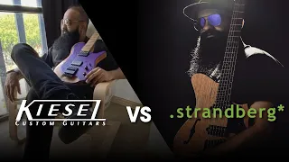 KIESEL vs STRANDBERG: Headless Guitar Comparison - Kiesel Zeus vs Strandberg Salen Jazz