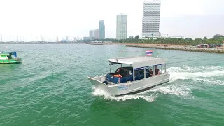 Landing Craft Loaded with 4 Wheel Drive