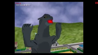 MMD Run! It's Godzilla! (Funny)