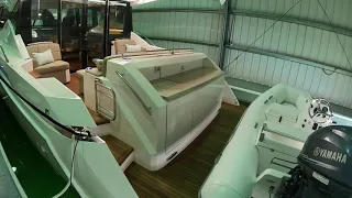2016 Tiara 50 Coupe for sale in a boathouse