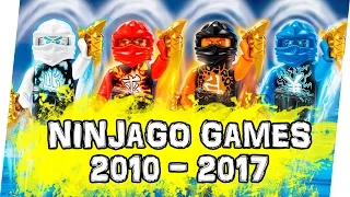 Evolution of Ninjago games 2010 - 2017