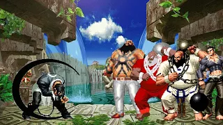 [KOF Mugen] | Mugen Fight Club | Boss Orochi Iori AR Vs Chang Kohen Team