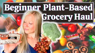 THEIR FIRST EVER PLANT-BASED GROCERY HAUL