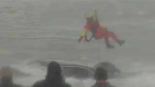 Coast Guardsman speaks about dangerous recovery at Niagara Falls