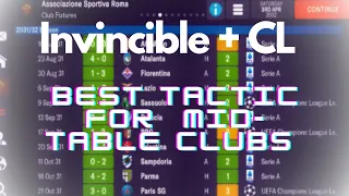 🔥🔥 The Ultimate Tactic for Mid-Table Clubs | FM24 Mobile Tactics #fm24 #fm24mobile