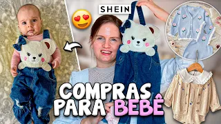 Minhas últimas comprinhas pra bebê da SHEIN!