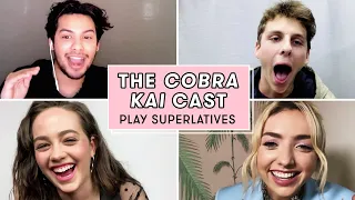 Peyton List And The Cobra Kai Cast Reveal Who Would Show Mercy And More! | Superlatives | Seventeen