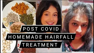 Post Covid Hairfall Treatment | Homemade haircare | PCOS/PCOD Hairfall Treatment #hairfallsolution