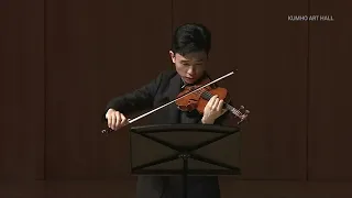 R. Strauss Sonata for Violin and Piano in E flat Major, Op 18 played by Donghyun Kim