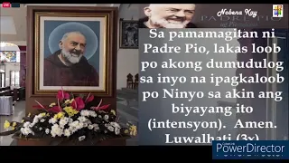 NOBENA KAY PADRE PIO NG PIETRELCINA