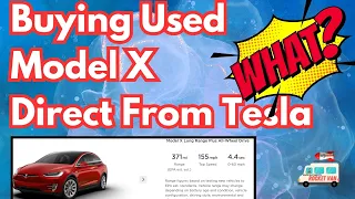 Buying used Tesla Model X from Tesla