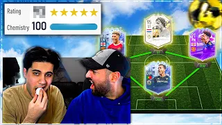 Wer muss ROHES EI ESSEN vs HamedLoco 🔥🔥 FUT DRAFT CHALLENGE FIFA 22 !!