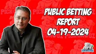 MLB Public Betting Report Today 4/19/24 | Against the Public with Dana Lane