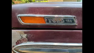 1972 Ford F100 estate sale find part 6 - tune up and drive