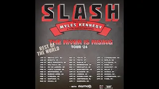 SLASH FEATURING MYLES KENNEDY & THE CONSPIRATORS World Tour 2024 dates unveiled