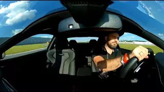 Video 360: Заезд BMW M4 на гоночной трассе Moscow Raceway