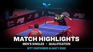 Iskender Kharki vs Liang Guodong | MS | WTT Contender Almaty 2022 (Qual)