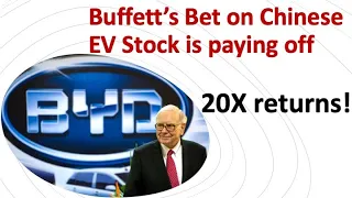 BYD stock analysis - Warren Buffett's investment in this Chinese EV stock is paying off huge!