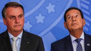 Bolsonaro diz que Mourão 'por vezes atrapalha', mas 'tem que aturar'