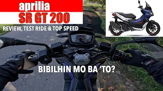 Aprilia SR GT 200 | Review, Test Ride & Top Speed | NadzOnTwoWheels Motovlog