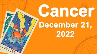 Cancer horoscope for today December 21 2022 ♋️ A Great Day To Fall In Love